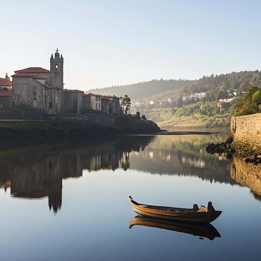 Drifting along the Ría de Arousa and up the Ulla River
