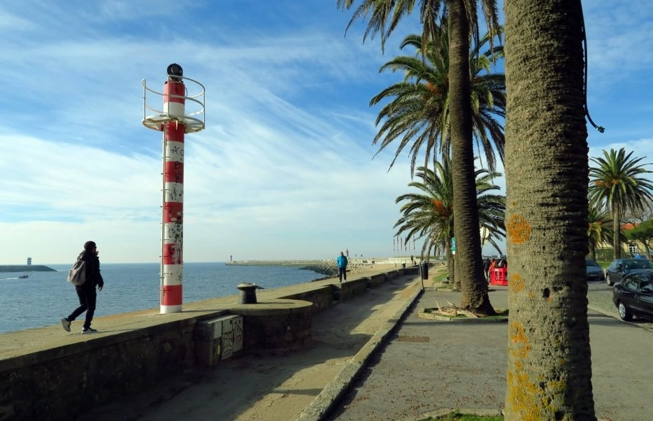 Mouth of the Douro in Porto